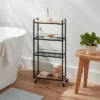 Skinny Bathroom Cart Black - Brightroom™ -Brightroom GUEST 024e446f 1a1f 448d 9c25 18a7b3b5eea6