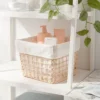 L Tapered Woven Basket With Liner - Brightroom™ -Brightroom GUEST 086f992a ed42 434b 894a 9fdb5eab75a4