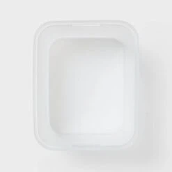 Large Open Storage Bin Clear - Brightroom™: Plastic, Portable, Nesting, Universal Storage, 20.4 Volume, 15x12.25x8.25 -Brightroom GUEST 1622fcc2 5bd3 4d4d b3a8 d25a520f6fa4