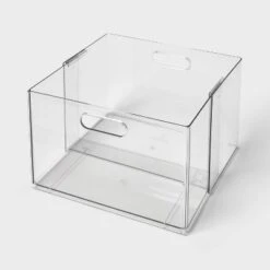 All Purpose Clear Expandable Bin Large - Brightroom™ -Brightroom GUEST 1b4378b1 8390 416c 9420 f492a930d124