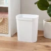 2.5gal Waste Basket White - Brightroom™: Compact Plastic Trash Can For Bathroom Or Kitchen -Brightroom GUEST 25f3ea55 5567 4973 9ab6 dcae5bd28414