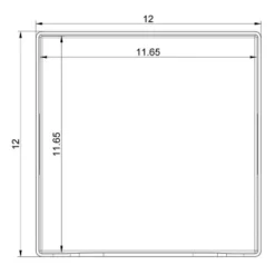 12" X 12" X 8" All Purpose Open Front Storage Bin - Brightroom™ -Brightroom GUEST 4ff0adf7 54fc 4379 9372 136c6bea0232