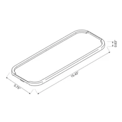 Click In Place Slim Lid For Plastic Storage Bins For Home And Office Organization White - Brightroom™ -Brightroom GUEST 701e9027 0688 4976 a5c3 1fa4f64f91da