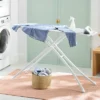 Wide Ironing Board White Metal With Creamy Chai Cover And Iron Rest - Brightroom™ -Brightroom GUEST 785d35b3 493e 4348 ba0f 05a72c60b0a5