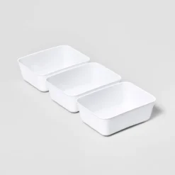3pk Medium Storage Trays - Brightroom™ -Brightroom GUEST 886a0588 a5fe 401b 8a7e 6e393d6724d1