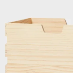 Narrow Wood Bin - Brightroom™ -Brightroom GUEST af2c52be fe74 449f 802a 6e2247100a04