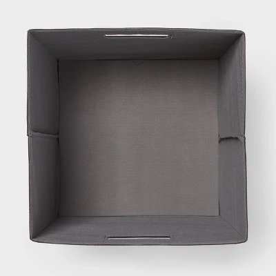 13" Fabric Bin 6pk Black - Brightroom™ 4 13" Fabric Bin 6pk Black - Brightroom™ - Image 2