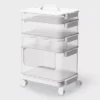 7pc Click In Place Rolling Storage Cart Kit Plastic Storage Home And Office Organization - Brightroom™​ -Brightroom GUEST c566fbc8 3084 478c a506 bf91955de78f
