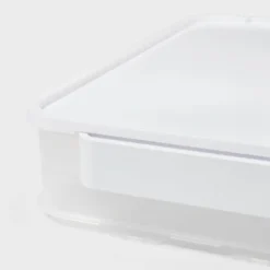 Click In Place Large Lid For Plastic Storage Bins For Home And Office Organization White - Brightroom™ -Brightroom GUEST d6cbf9f9 48d2 41b1 a411 3602169cc6c8