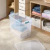 86qt Deep Storage Bin Clear With Latches - Brightroom™ -Brightroom GUEST d77cd122 c406 4b0b b6cc d180bc8c1cc0