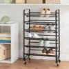 6 Tier Metal Rolling Shoe Rack - Brightroom™ 1 6 Tier Metal Rolling Shoe Rack - Brightroom™ -Brightroom GUEST de520127 d3ea 45f8 b926 8a8e78af9405