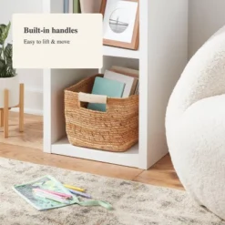 Woven Rectangular Banana Sewing Basket - Brightroom™ -Brightroom GUEST e526d97e ccdd 4466 b4d5 0cc571d3a30a