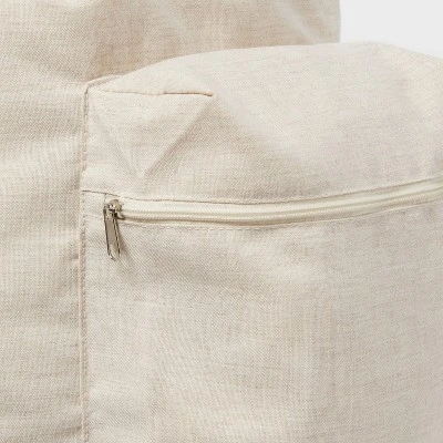 Canvas Backpack Laundry Bag - Brightroom™: Linen Backpack Hamper, 50L Capacity, Multipurpose, Beige, 1 Handle 5 Canvas Backpack Laundry Bag - Brightroom™: Linen Backpack Hamper, 50L Capacity, Multipurpose, Beige, 1 Handle - Image 3