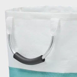 Scripted Structured Collapsible Hamper - Blue - Brightroom™ -Brightroom GUEST f3c86447 926a 4ad7 8d87 17d3f0c50529